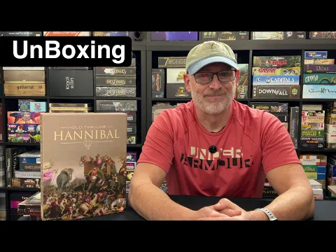 TDG: Hold the Line: Hannibal unboxing with Ray