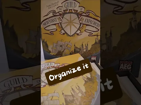 How to Organize The Guild of Merchant Explorers