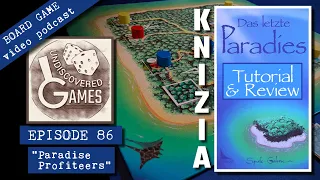 Reiner Knizia's DAS LETZTE PARADIES Board Game Review & Tutorial How To Play "The Last Paradise" E86