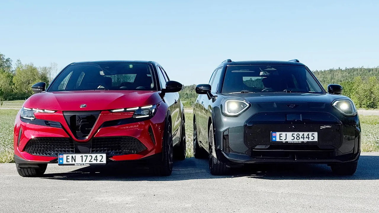Duelltest: Da Alfa Romeo Junior møtte Mini Aceman