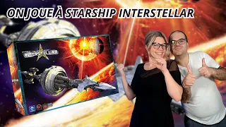 { Règles Et Partie } ON JOUE À STARSHIP INTERSTELLAR | Jeu De Société | Intrafin