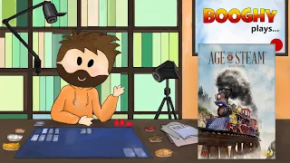 Booghy plays... Age of Steam(Hungary)(3p, Rules, Playthrough, Review)