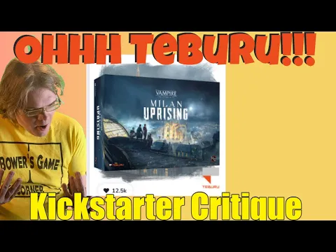 Vampire: The Masquerade - Milan Uprising - Kickstarter Critique Review