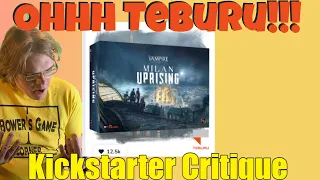 Vampire: The Masquerade - Milan Uprising - Kickstarter Critique Review