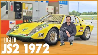 LIGIER JS2🚦La SM déguisée en voiture de course avec son moteur V6 Maserati 💨
