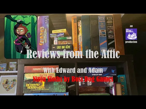 Reviews From the Attic with Edward and Adam - Ninja Sloths Review