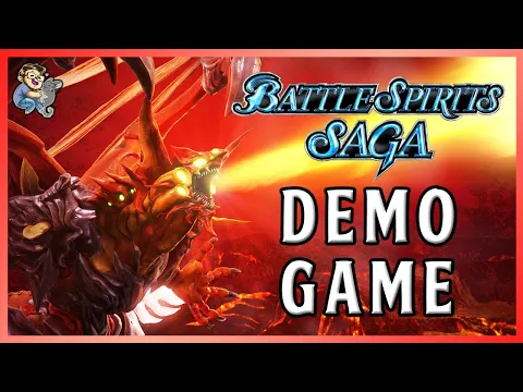 DEMO DECK BATTLE! | The First Battle Spirits Saga Match | Red vs Red