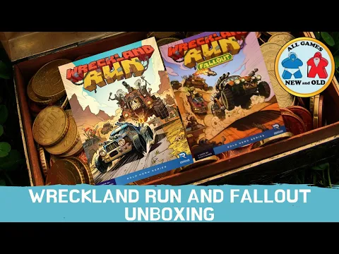 Wreckland Run and Fallout Expansion Unboxing