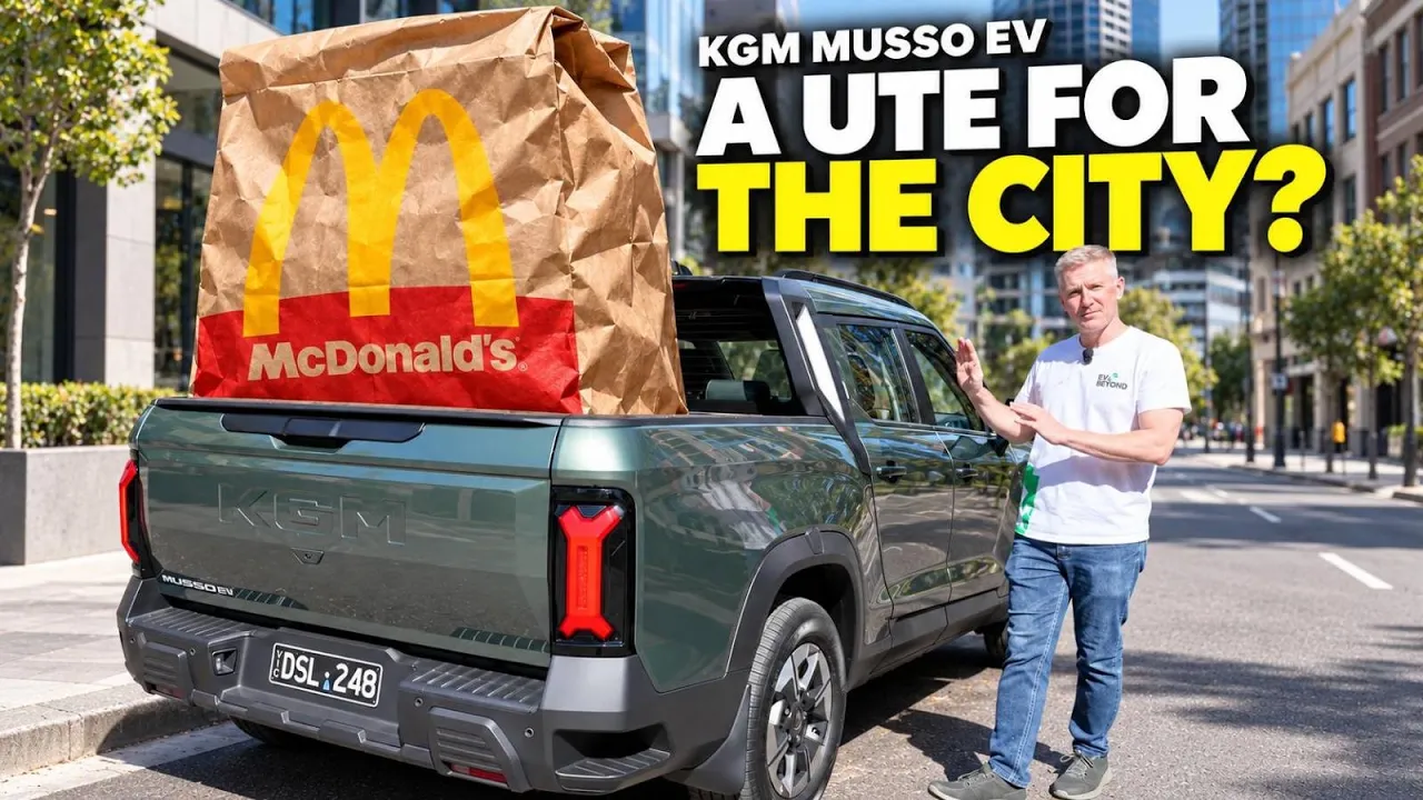 KGM Musso EV: Built for the City? Let's Find Out.