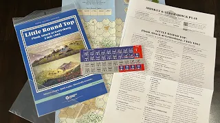 Little Round Top: Flank Attack at Gettysburg 2 July 1863 (Decision Games) - Unbagging on July 2nd