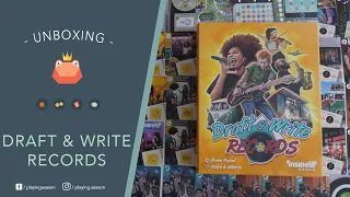 DRAFT & WRITE RECORDS | Unboxing