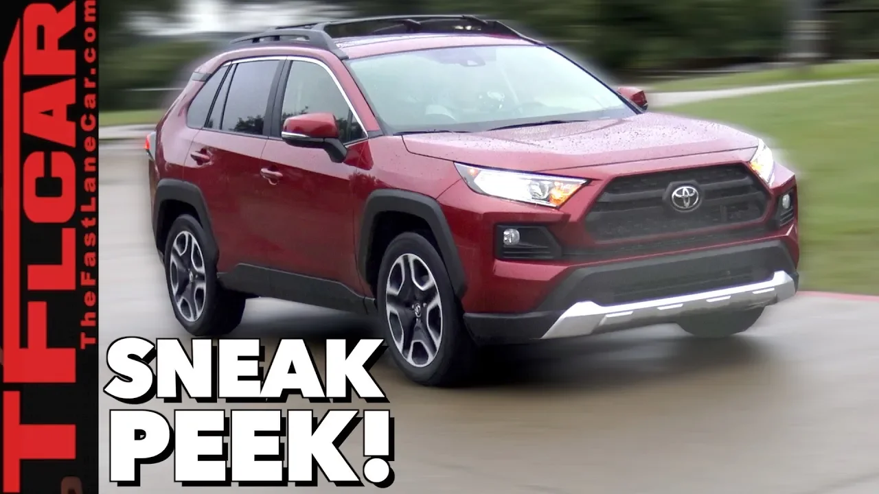 2019 Toyota RAV4 Review: Here's Your Early Look at Toyota's Best Selling New Car!