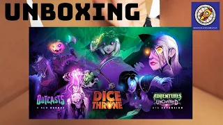 Dice Throne Outcasts Unboxing