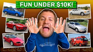 Here Are the 6 Best Cars for Under $10,000