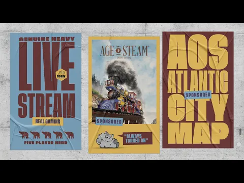 Age of Steam - Atlantic City - 5p Teaching, Play-through, & Round table by Heavy Cardboard