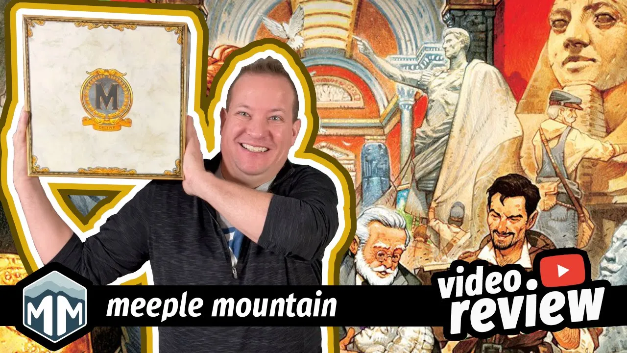 Relics Galore - Museum 2nd Edition How to Play & Review - Boardgame Brody