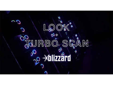 Product video thumbnail for Blizzard Turbo Scan 150-Watt LED DMX Scanner