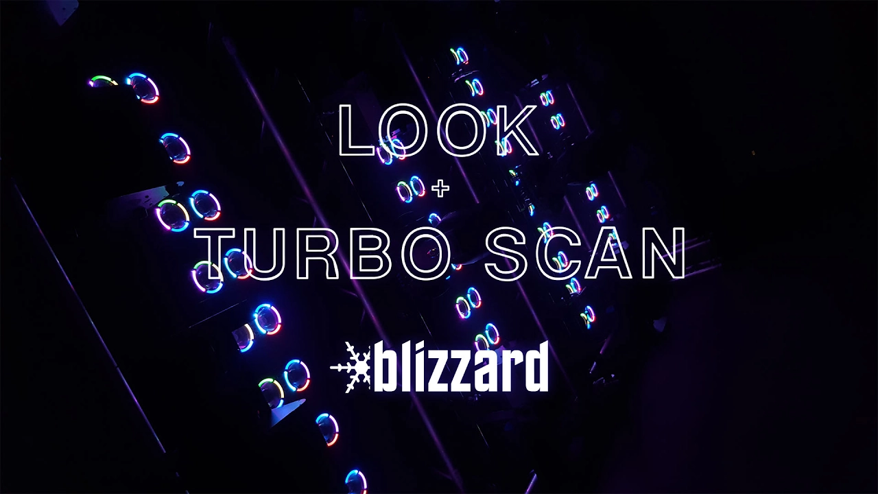 Product video thumbnail for Blizzard LOOK Dual LED RGBW Beams with Aura Effects Fixture
