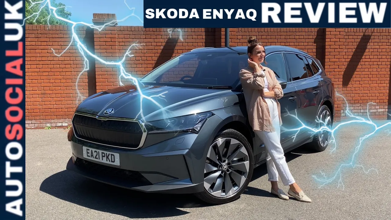2021 Skoda Enyaq iV review - The best electric family SUV on the market? Suite 80 77kWh UK 4K
