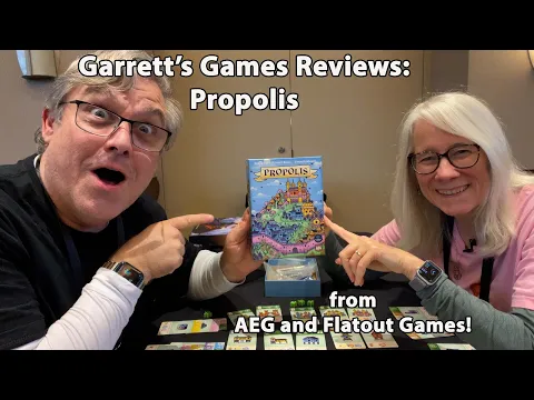 Garrett's Games Reviews Propolis from AEG and Flatout Games