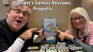 Garrett's Games Reviews Propolis from AEG and Flatout Games