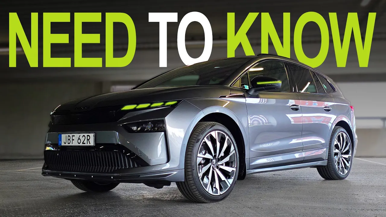 Skoda Enyaq facelift: Best from Volkswagen? | Testing Range, Charging & Noise