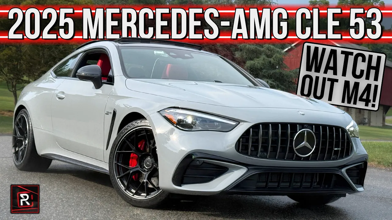 The 2025 Mercedes-AMG CLE 53 Is A Sultry Electrified German Muscle Car From Afalteubach