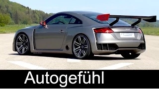 Audi TT clubsport turbo concept Sound Exterior Interior & Driving Scenes - Autogefühl