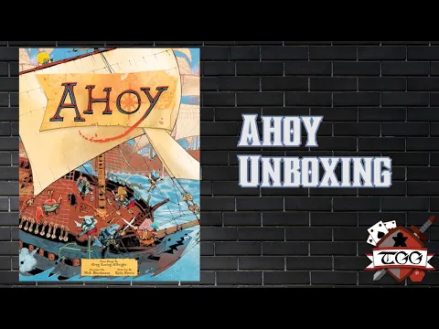 Ahoy Board Game Unboxing
