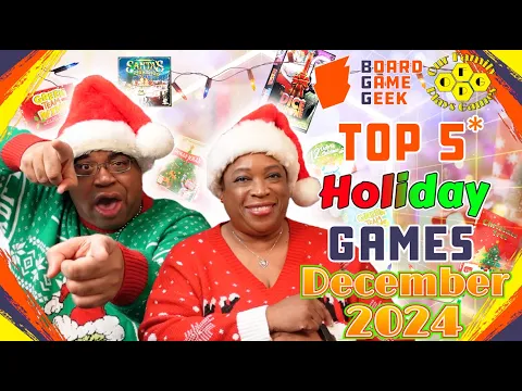 Top 5* Games for December 2024 - Top 5's w/ Our Family Plays Games