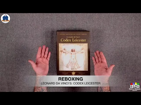 REBOXING LEONARD DA VINCI'S: Codex Leicester - #indabox