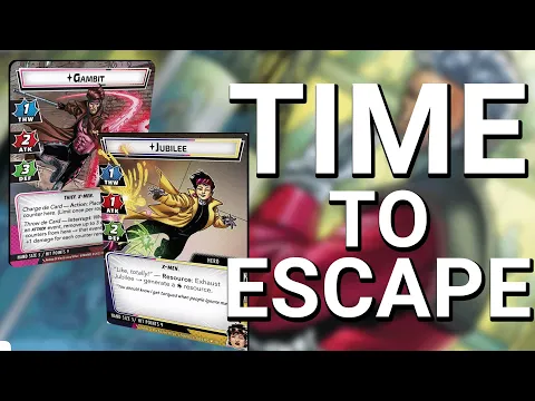 Marvel Champions Two Handed Gameplay: Gambit + Jubilee vs Expert Collector 2!