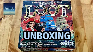 Loot Card Game | Reiner Knizia | Unboxing (No Talking)