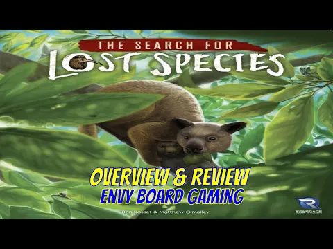 The Search for Lost Species Board Game Overview & Review