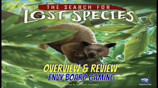 The Search for Lost Species Board Game Overview & Review
