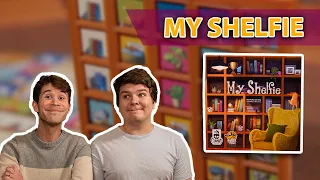 My Shelfie | Organizing Your Shelves with Board Games and Cats? | (Board Game Overview & Review #84)