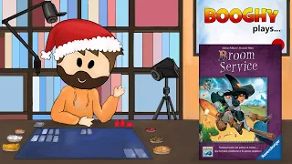 Booghy plays... Broom Service(3p, Rules, Playthrough, Review)