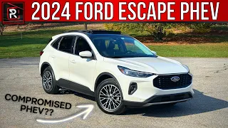 The 2024 Ford Escape Is A Promising Plug-In Hybrid SUV That Lacks All-Weather Grip