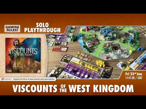 Viscounts of the West Kingdom - Solo Playthrough