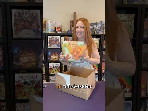 Gonna try to play this tomorrow! #timbertown #twoplayergames #boardgameunboxing