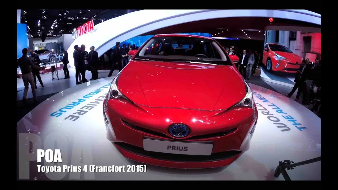 Toyota Prius 4 : première rencontre (Francfort 2015)