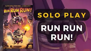 Run Run Run! (Second Edition) Board Game Full Solo Play | DaniCha