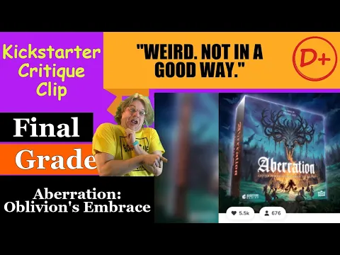 Aberration: Oblivion's Embrace (D+) WEIRD. NOT IN A GOOD WAY. — Kickstarter Critique Clip
