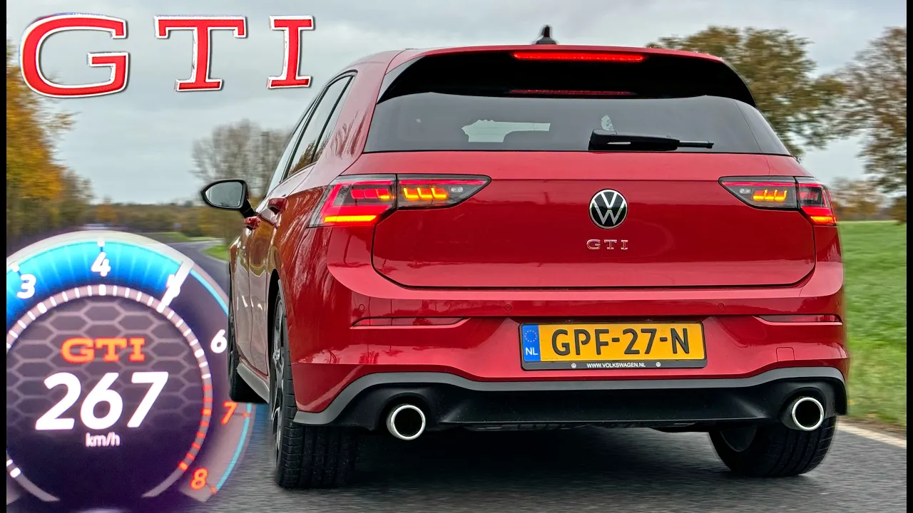 2025 VW GOLF GTI 8.5 // 0-100 100-200 TOP SPEED POV & SOUND
