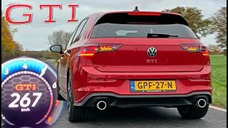 2025 VW GOLF GTI 8.5 // 0-100 100-200 TOP SPEED POV & SOUND