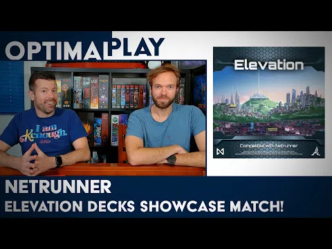 Netrunner Gameplay - New Elevation Decks in Action!