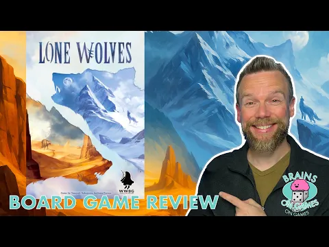Lone Wolves Board Game Review | Battle for Survival in the Wild!