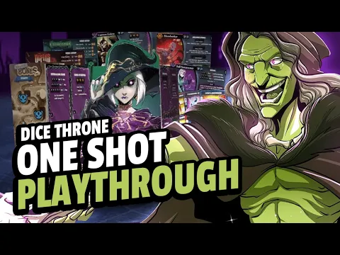 Necromancer vs The Vault Witch | Dice Throne One Shot
