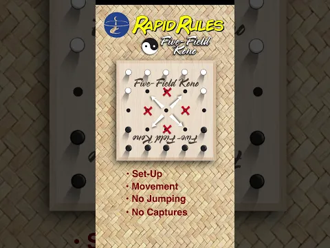 Five Field Kono - A traditional game played in Korea for over 600 years!