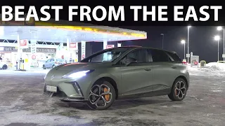 MG4 Xpower 90-10 % acceleration and noise test